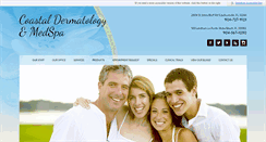 Desktop Screenshot of coastaldermatologyjax.com