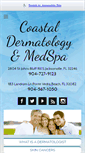 Mobile Screenshot of coastaldermatologyjax.com